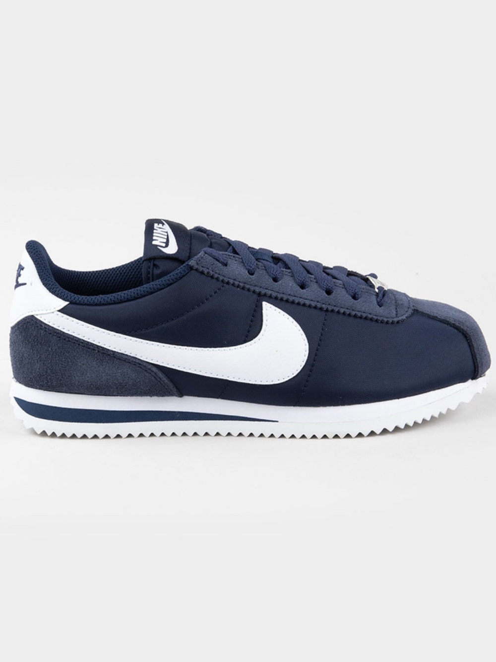 Nike Classic Cortez Navy White Sneaker - Picture 5 of 14
